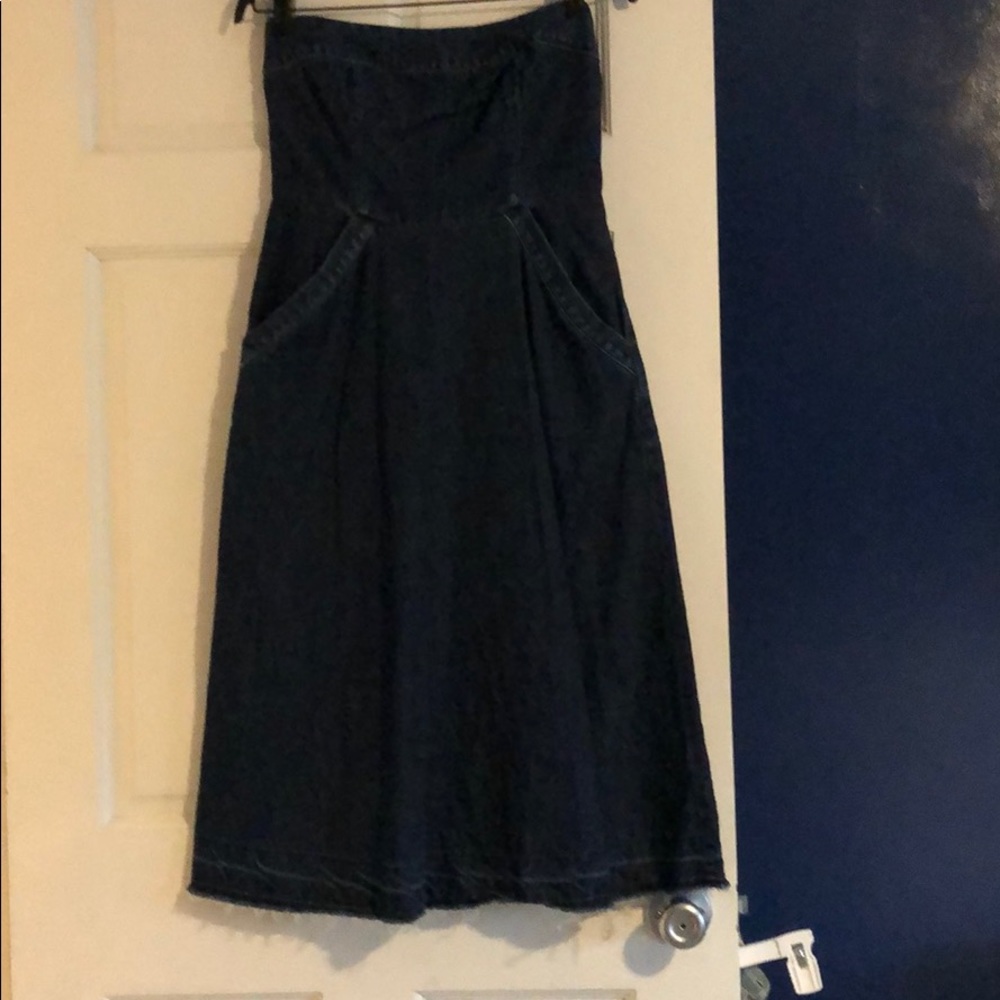 Anthro Jean Dress